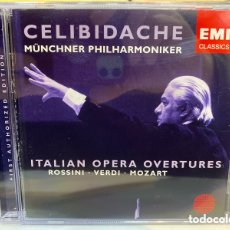 CDs de Música: ROSSINI, VERDI, MOZART - SERGIU CELIBIDACHE - ITALIAN OPERA OVERTURES (CD, ALBUM)
