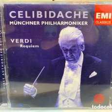 CDs de Música: VERDI - SERGIU CELIBIDACHE, MÜNCHNER PHILHARMONIKER - MESSA DA REQUIEM (2XCD, ALBUM)