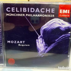 CDs de Música: MOZART - SERGIU CELIBIDACHE, MÜNCHNER PHILHARMONIKER - REQUIEM (CD, ALBUM)