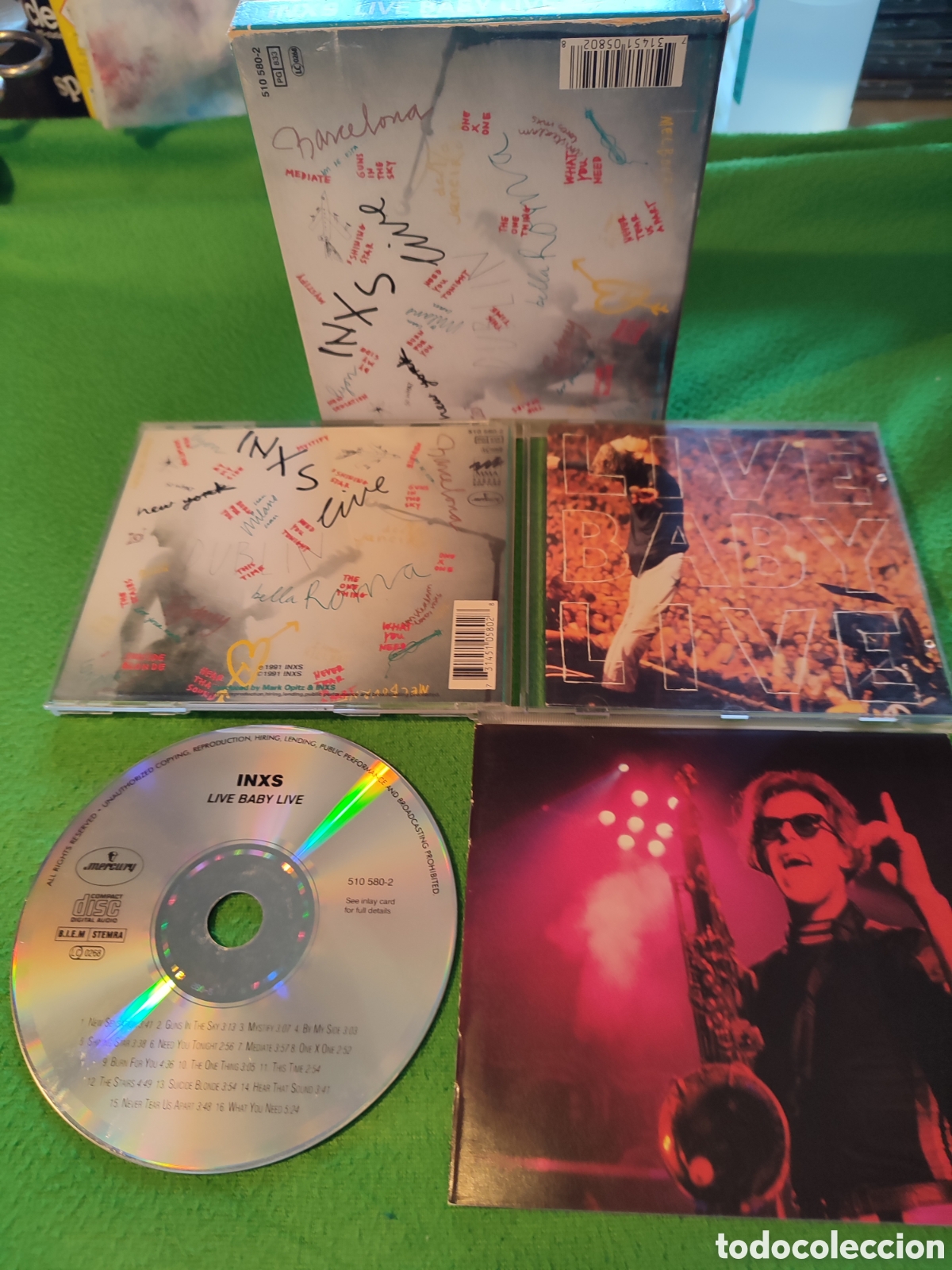 CDs de m&uacute;sica: INXS - Live Baby Live de edici&oacute;n limitada - Foto 2