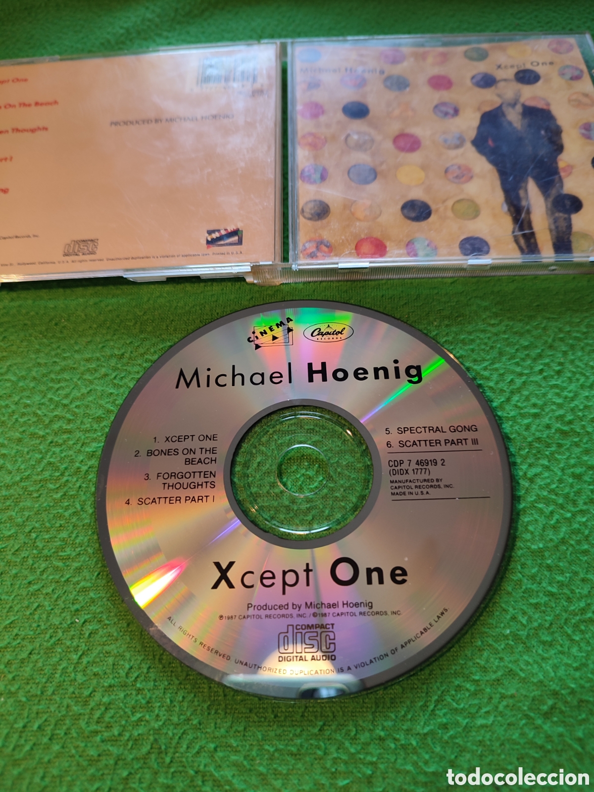 CDs de m&uacute;sica: Michael Hoenig - Xcept one - Foto 2