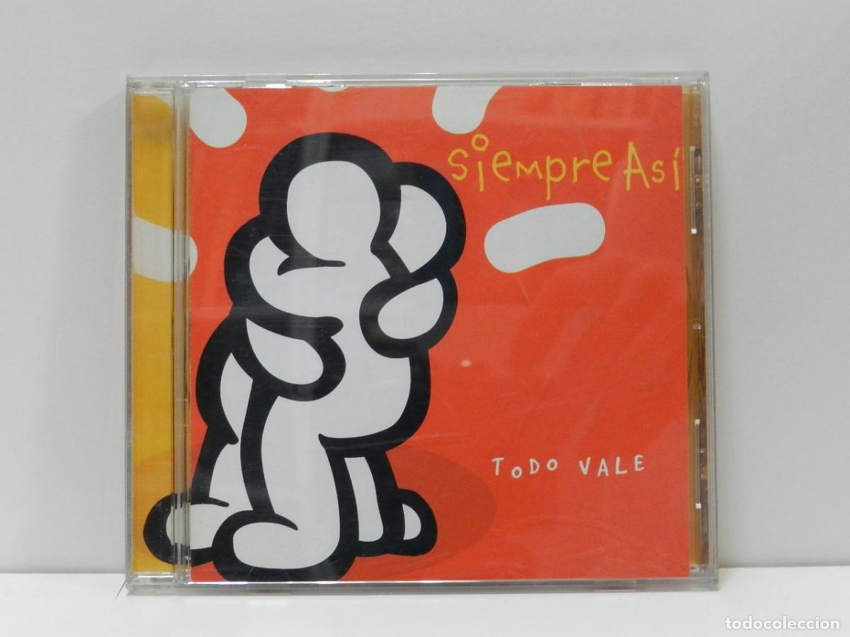 CDs de m&uacute;sica: DISCO CD. Siempre As&iacute; &ndash; Todo Vale. COMPACT DISC. - Foto 1