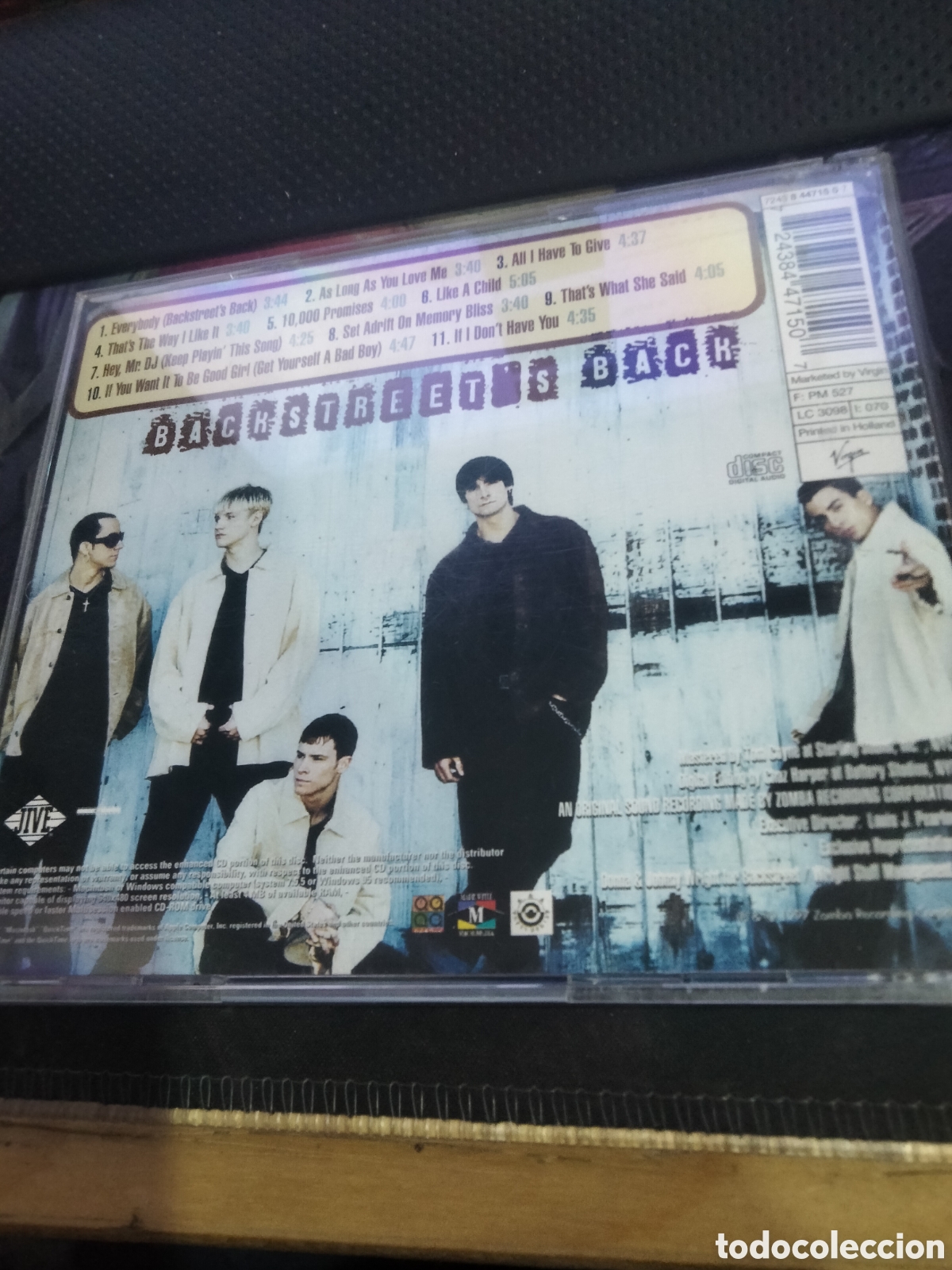 CDs de m&uacute;sica: Backstreet boys back -19 - Foto 2