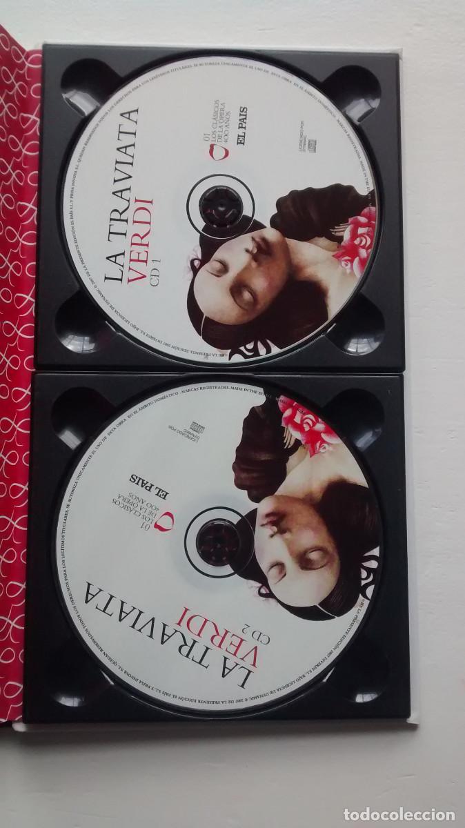 CDs de m&uacute;sica: La traviata - Verdi 2cd + libreto - Foto 4