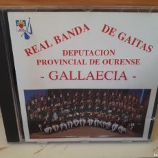 CDs de Música: REAL BANDA DE GAITAS - DEPUTACIÓN PROVINCIAL DE OURENSE - GALLAECIA - 1994 - COMPRA MÍNIMA 3 EUROS