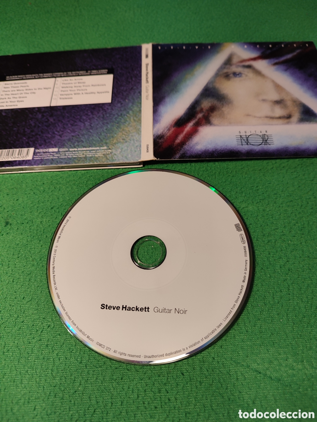 CDs de m&uacute;sica: Steve Hackett - Guitar noir - Foto 2
