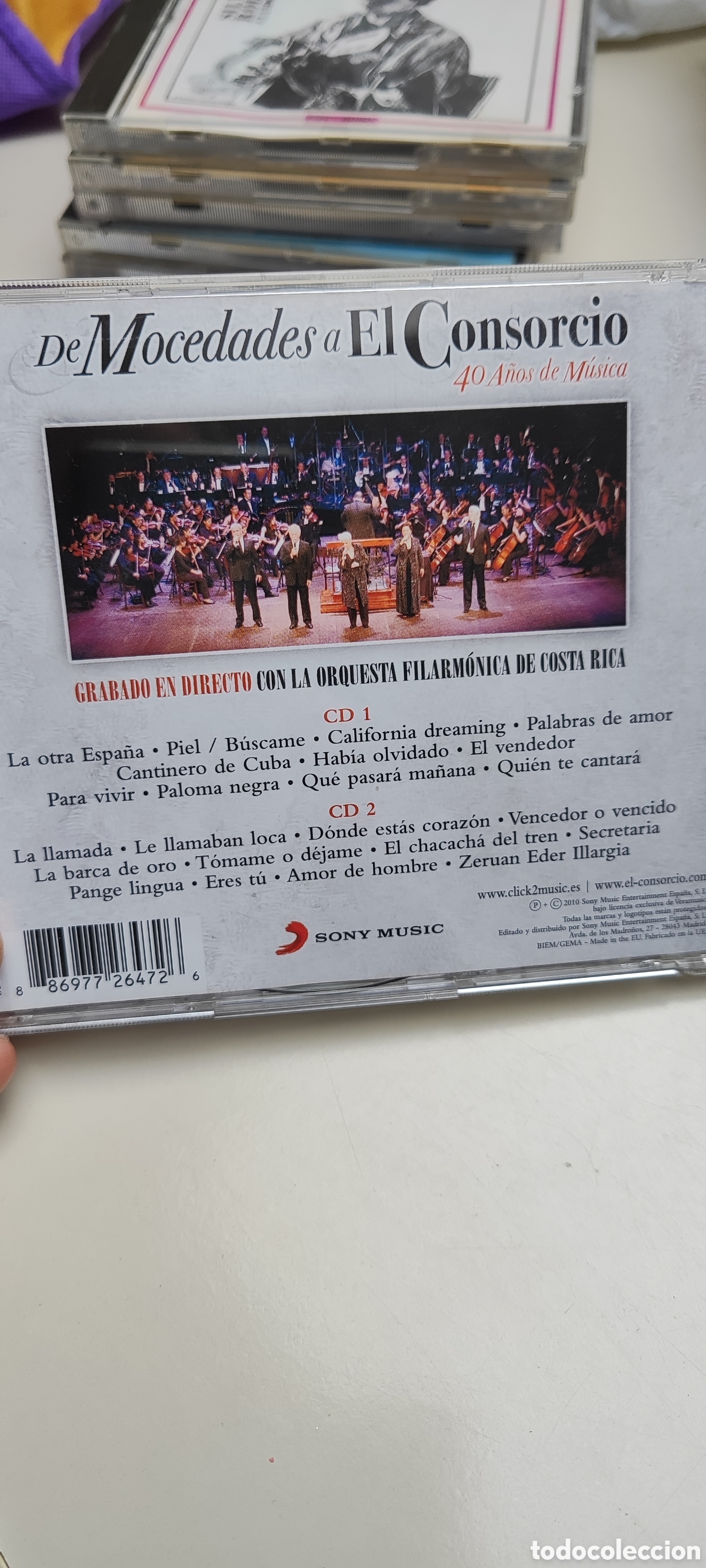 CDs de m&uacute;sica: CD el consorcio - Foto 2