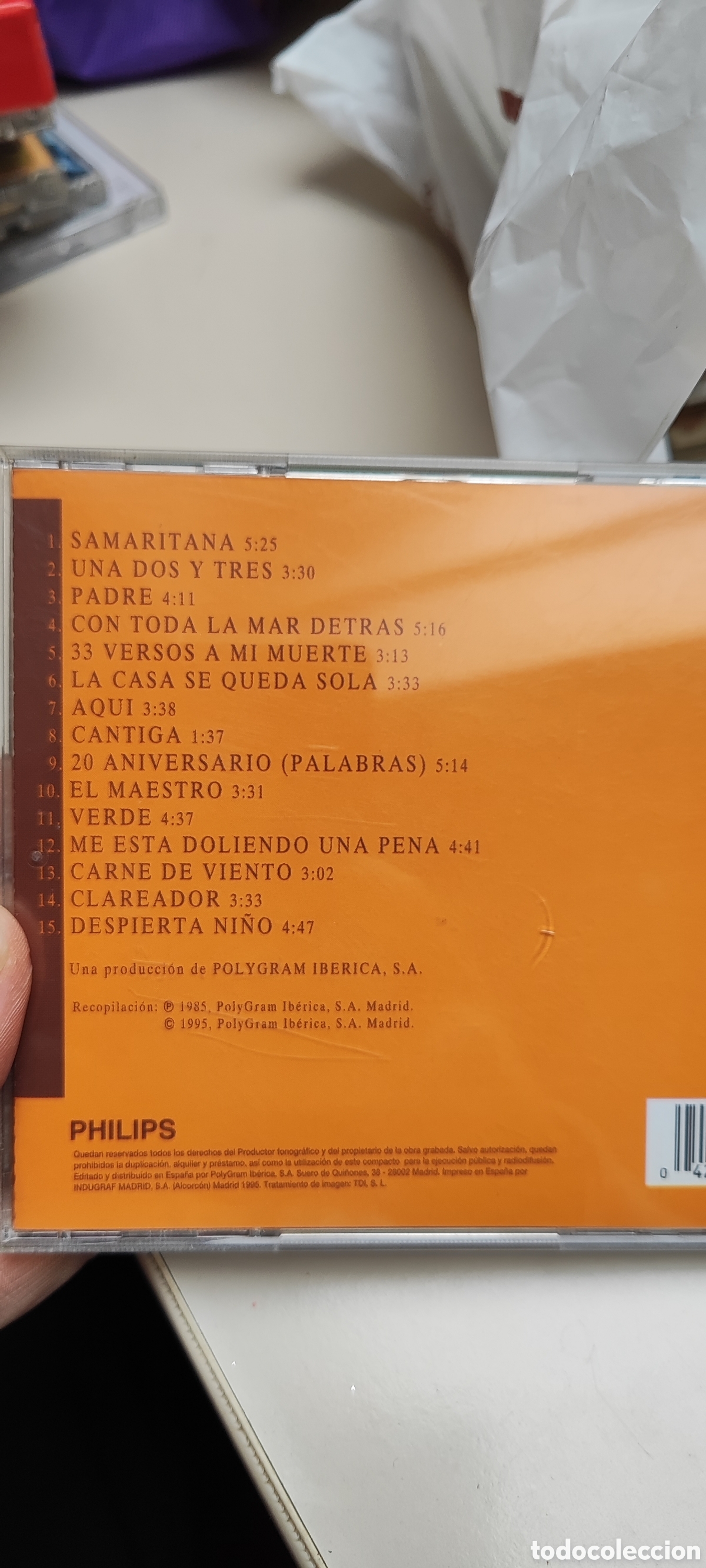 CDs de m&uacute;sica: CD Patxi Andion - Foto 2