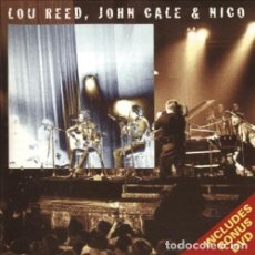 CDs de Música: LOU REED, JOHN CALE & NICO – LE BATACLAN '72 - CD + DVD