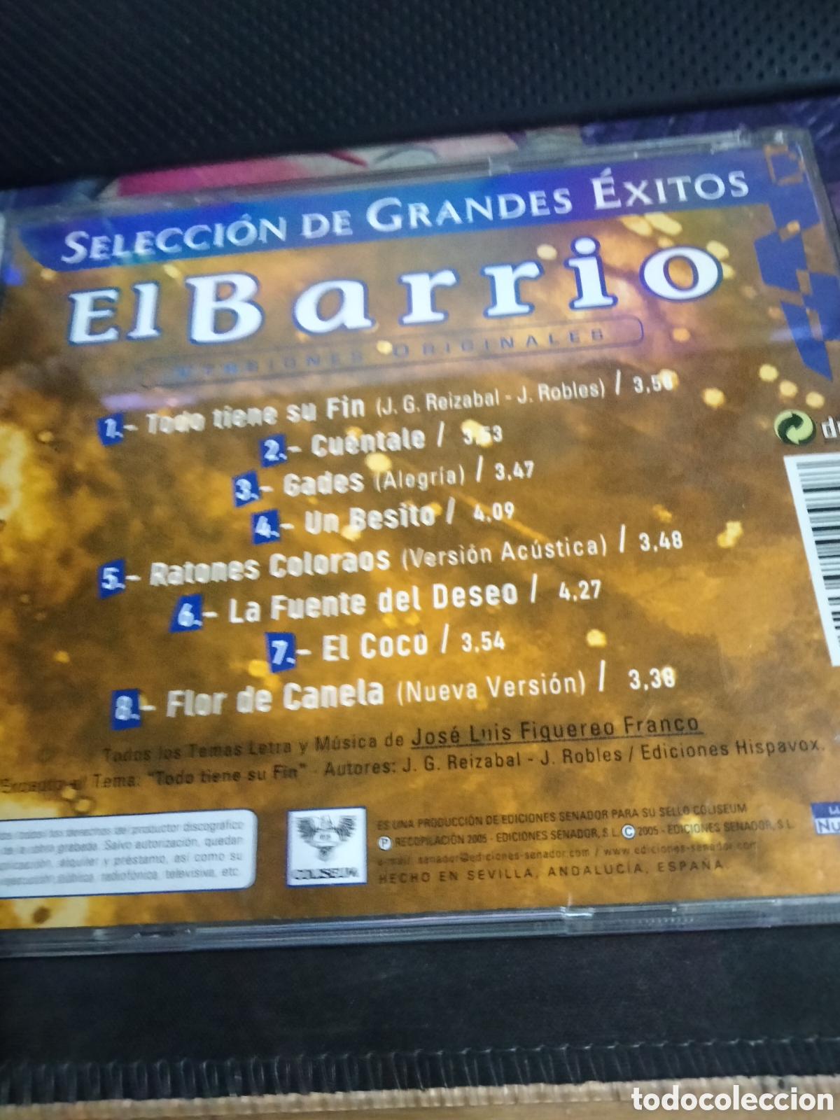 CDs de m&uacute;sica: El barrio versiones originales -4 - Foto 2