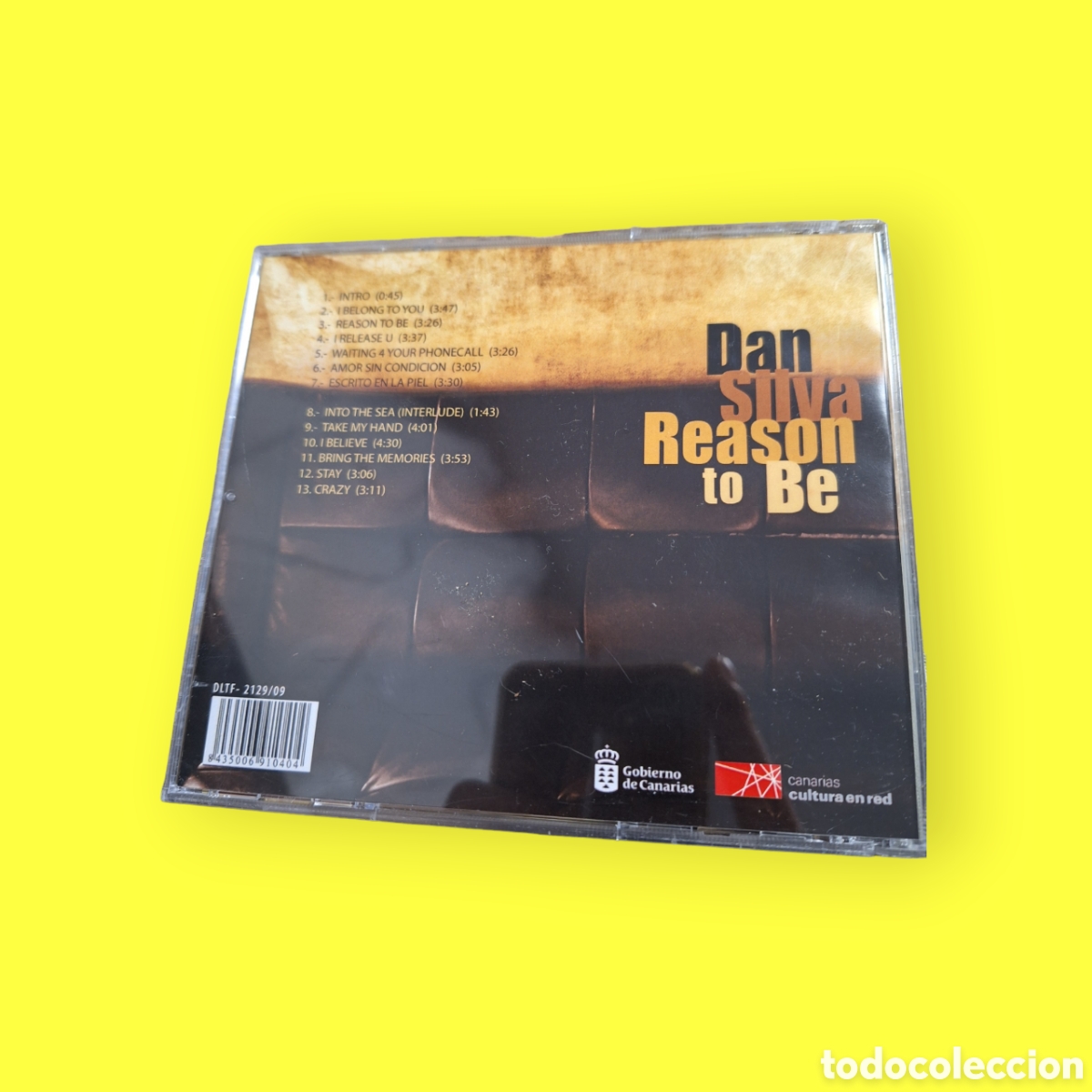 CDs de m&uacute;sica: SCD72 Dan Silva reason to be CD SEGUNDAMANO - Foto 2