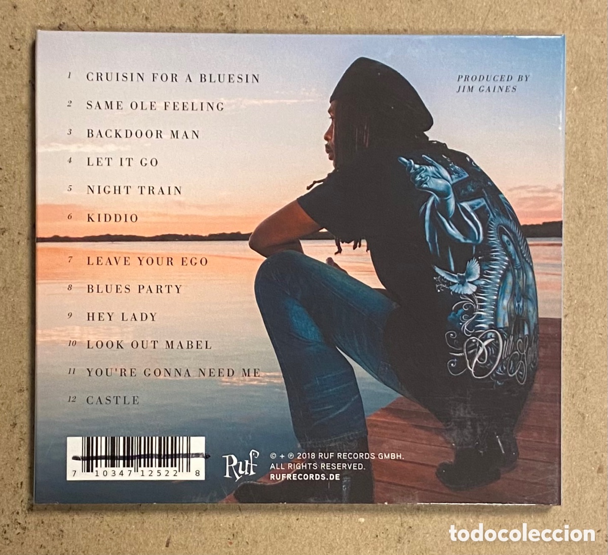 CDs de m&uacute;sica: CD DIGIPACK. BERNARD ALLISON &ldquo;LET IT GO&rdquo; (RUF RECORDS 2018). - Foto 2