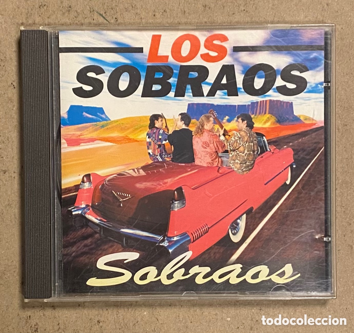 CDs de m&uacute;sica: CD. LOS SOBRAOS &ldquo;SOBRAOS&rdquo; (BLANCO Y NEGRO 1996). - Foto 1