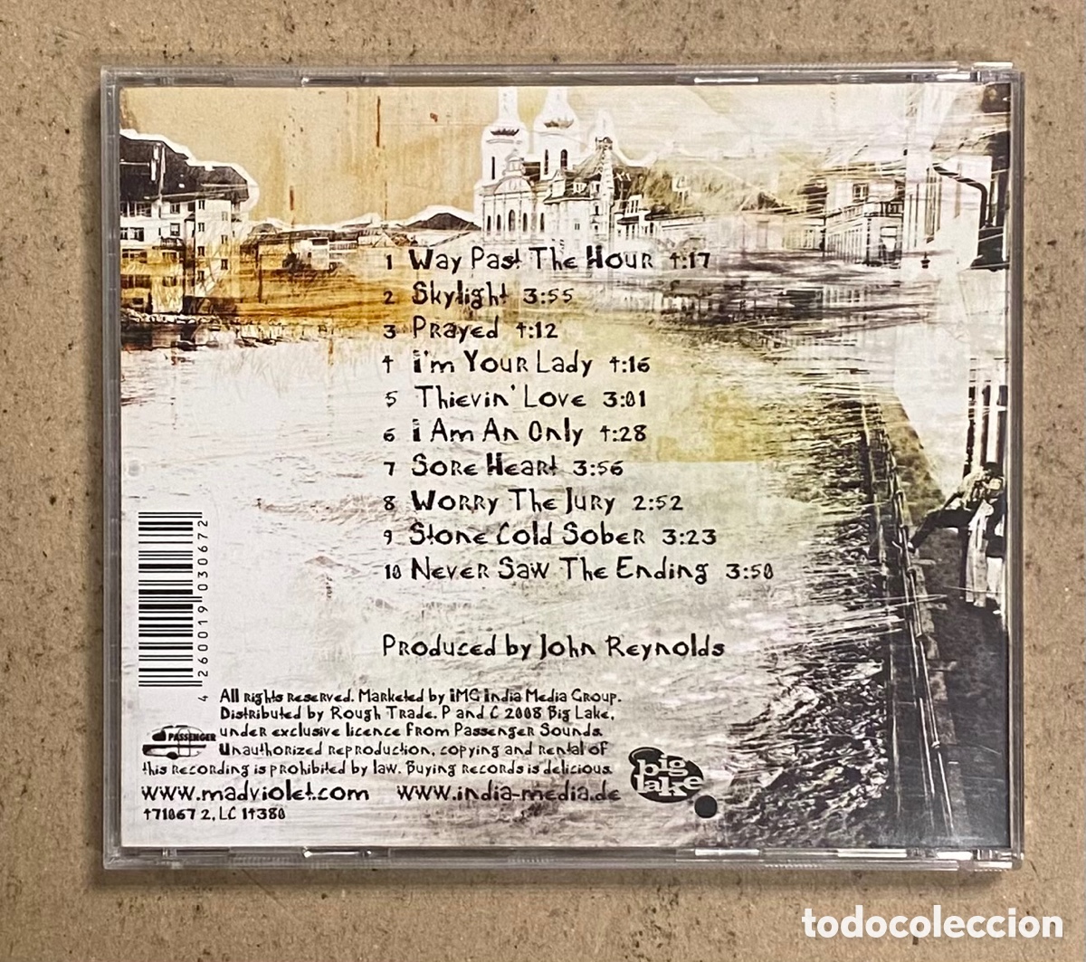 CDs de m&uacute;sica: CD. MADISON VIOLET &ldquo;CARAVAN&rdquo; (PASSENGER SOUNDS 2006). - Foto 2