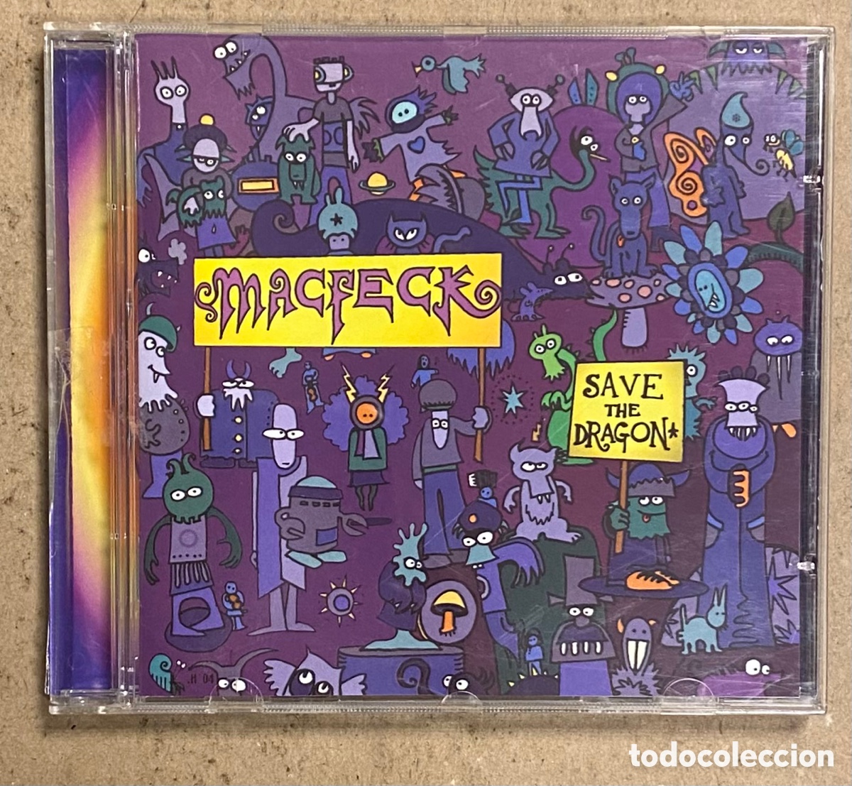 CDs de m&uacute;sica: CD. MACFECK &ldquo;SAVE THE DRAGON&rdquo; (VASO MUSIC 2003). - Foto 1