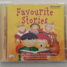 CDs de Música: CD FAVOURITE STORIES - THREE LITTLE PIGS, SLEEPING BEAUTY... (5H)