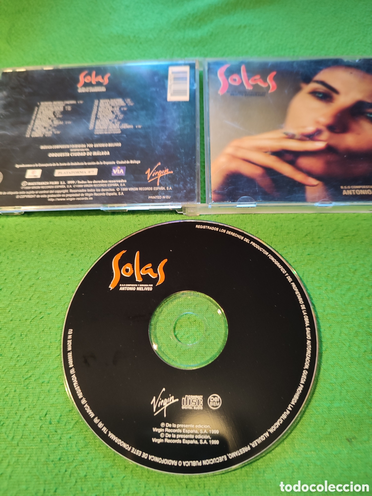 CDs de m&uacute;sica: Antonio Meliveo - BSO Solas - Foto 2