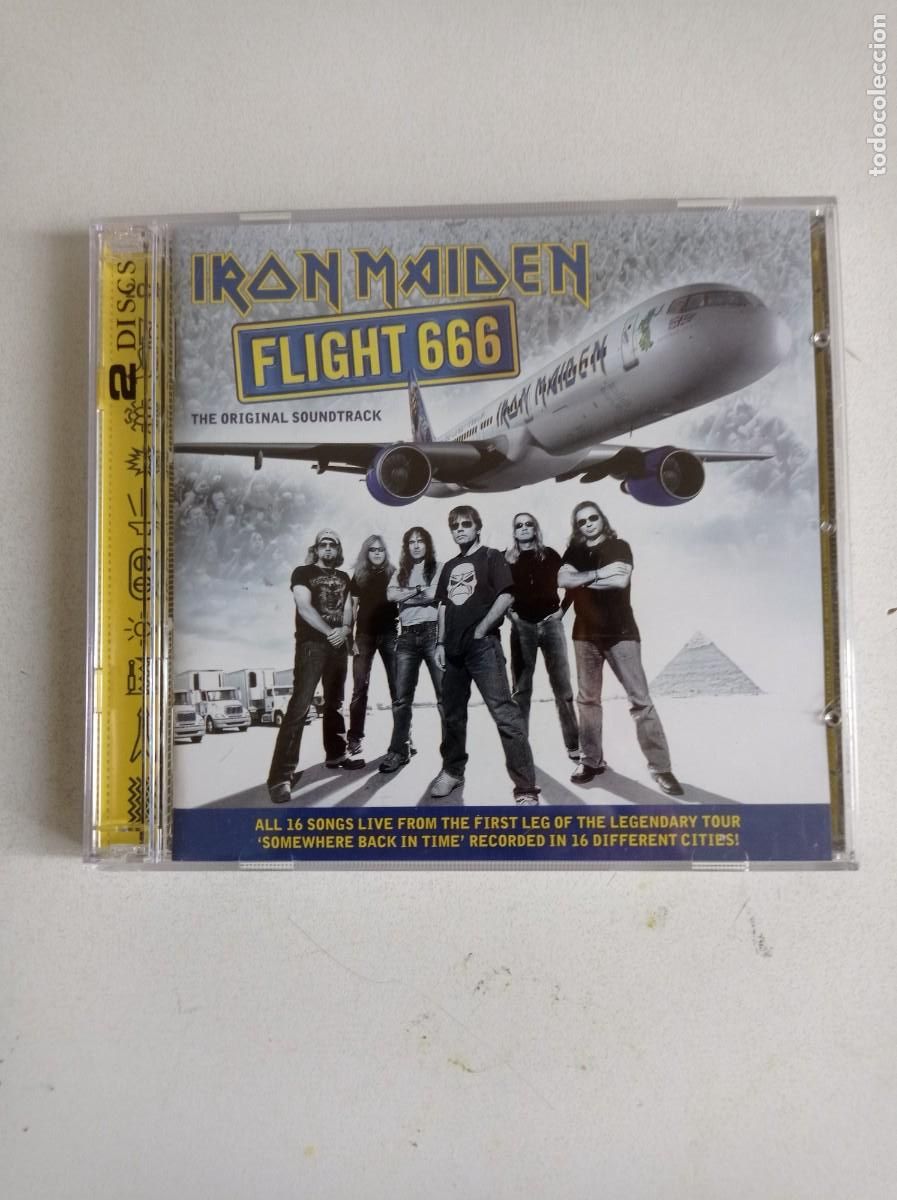 CDs de m&uacute;sica: CD doble , Iron Maiden en perfecto estado - Foto 1