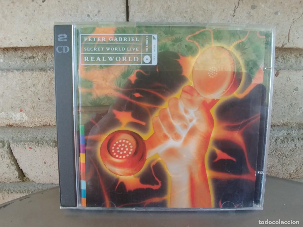 CDs de m&uacute;sica: PETER GABRIEL-CD DOBLE SECRET WORLD LIVE - Foto 1