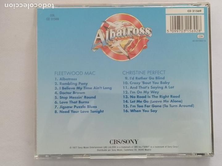 CDs de m&uacute;sica: CD FLEETWOOD MAC - ALBATROSS (5Vw) - Foto 2