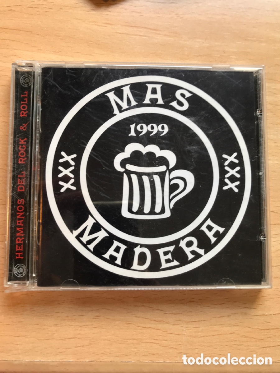 CDs de m&uacute;sica: M&Aacute;S MADERA amigos del rock and roll - cd - Foto 1