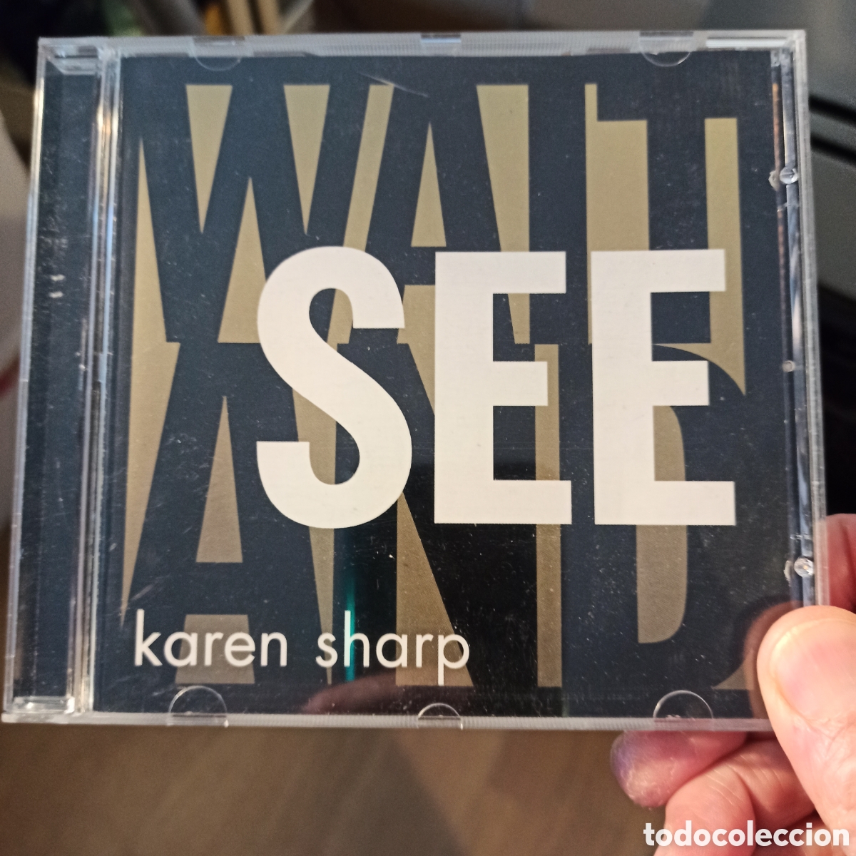 CDs de m&uacute;sica: Karen Sharp - Wait And See (CD, Album) - Foto 1