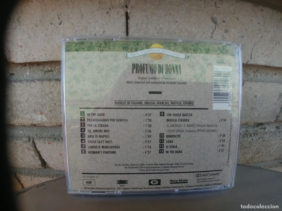 CDs de m&uacute;sica: PROFUMO DI DONNA-CD BSO - Foto 3