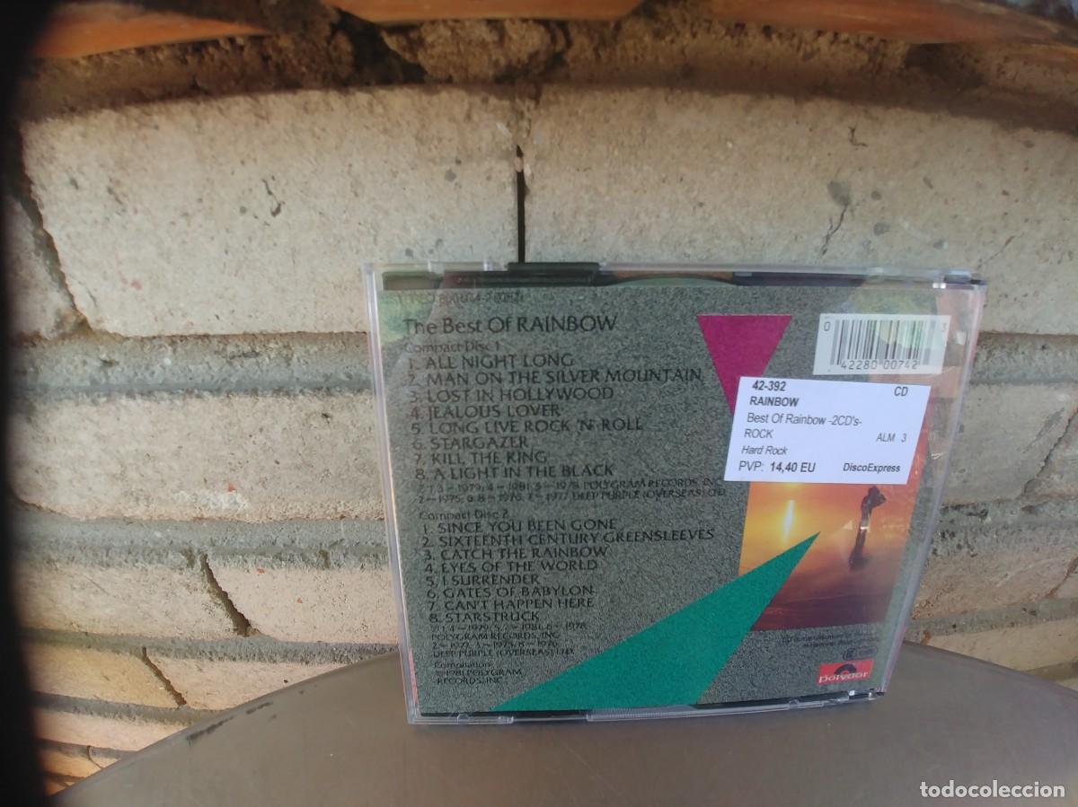 CDs de m&uacute;sica: RAINBOW-CD DOBLE THE BEST - Foto 3