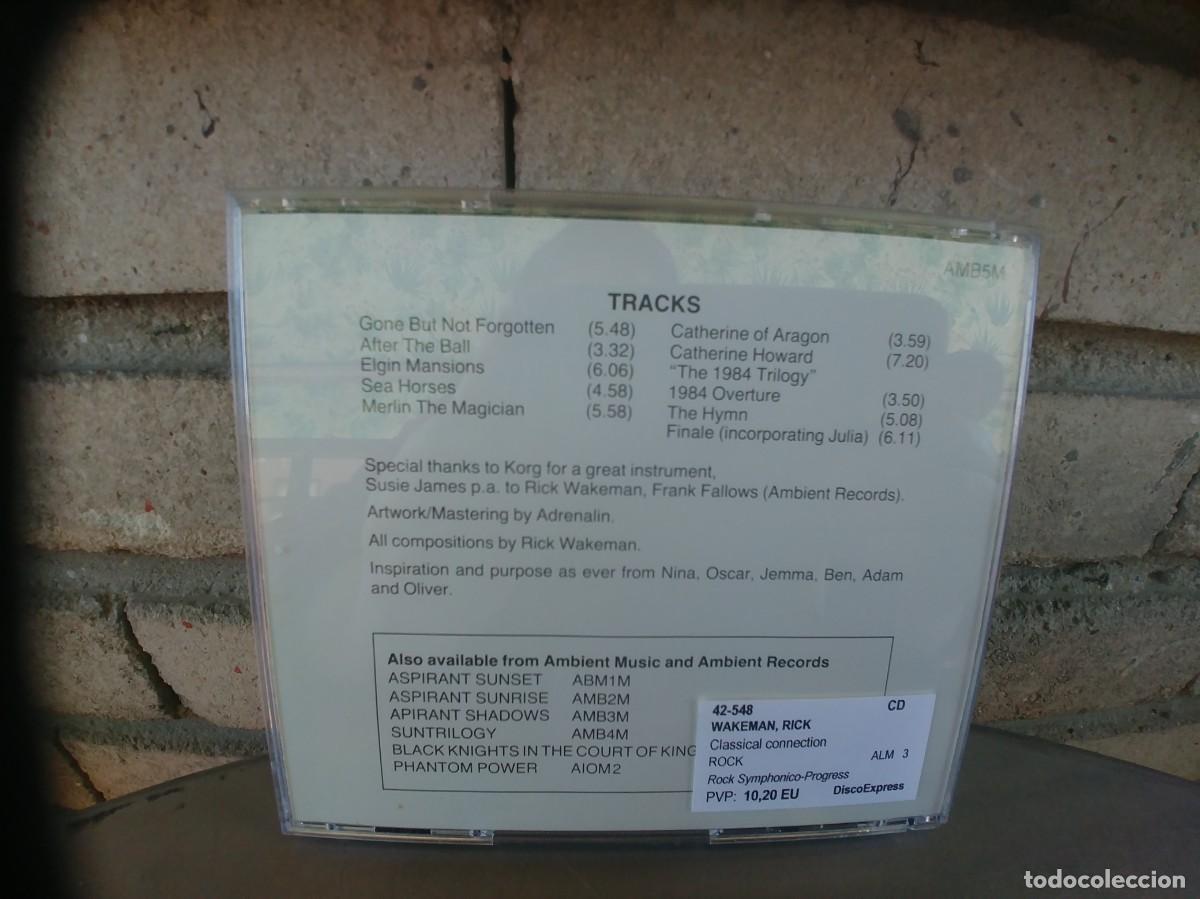 CDs de m&uacute;sica: RICK WAKEMAN-CD THE CLASSICAL CONNECTION - Foto 3