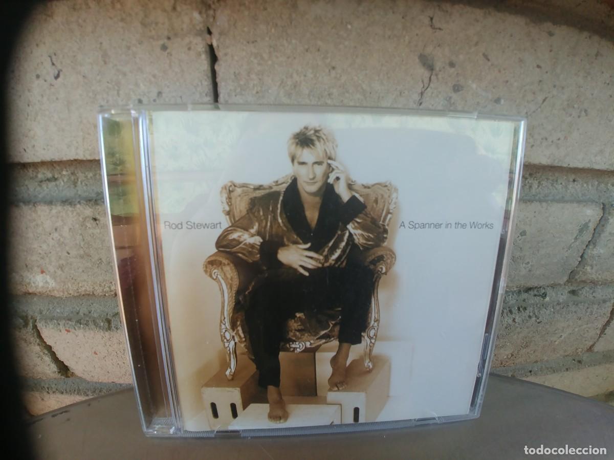 CDs de m&uacute;sica: ROD STEWART-CD A SPANNER IN THE WORKS - Foto 1