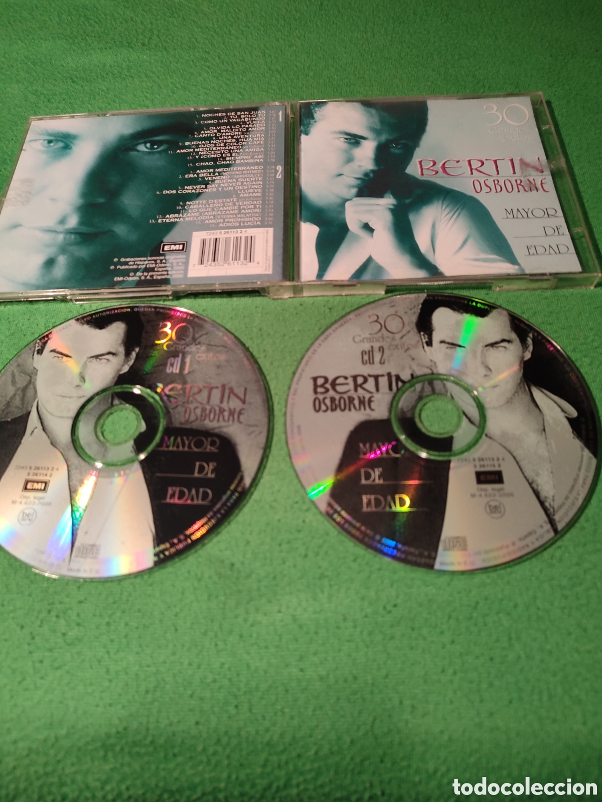 CDs de m&uacute;sica: Bert&iacute;n Osborne - Mayor de edad 2 CDs - Foto 2