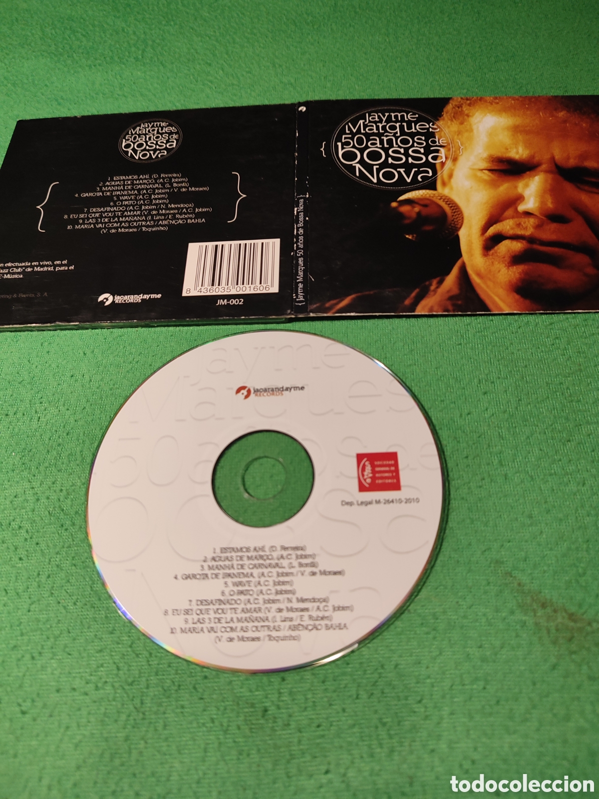 CDs de m&uacute;sica: Jayme Marques - 50 a&ntilde;os de Bossa Nova - Foto 2
