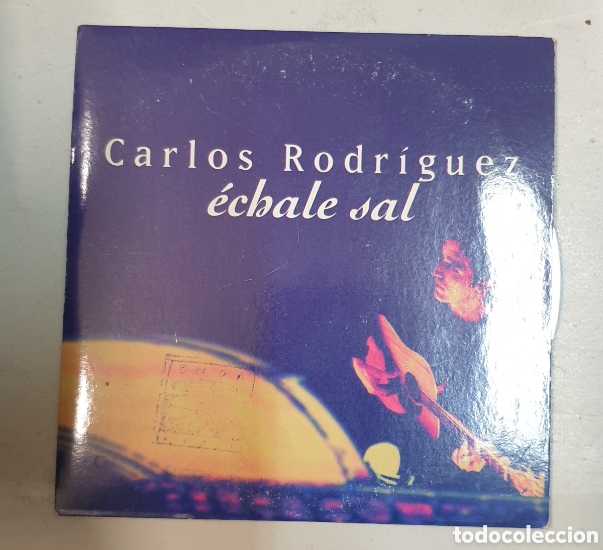CDs de m&uacute;sica: Carlos Rodr&iacute;guez - &Eacute;chale sal. Cd single - Foto 1