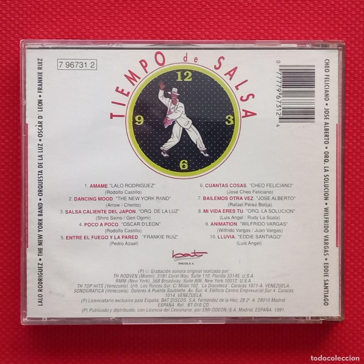 CDs de m&uacute;sica: TIEMPO DE SALSA CD 1991 - Foto 2