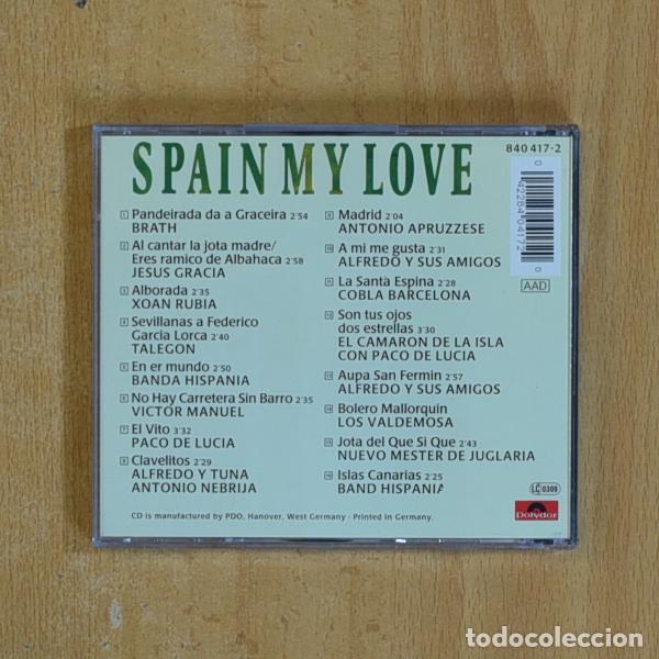 CDs de m&uacute;sica: VARIOS - SPAIN MY LOVE - CD - Foto 2