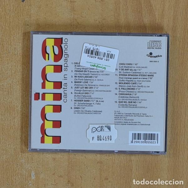CDs de m&uacute;sica: MINA - CANTA IN SPAGNOLO - CD - Foto 2