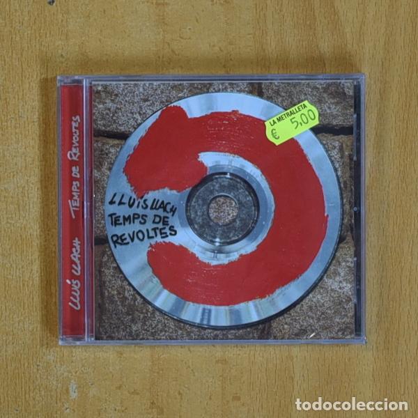 CDs de m&uacute;sica: LLUIS LLACH - TEMPS DE REVOLTES - CD - Foto 1