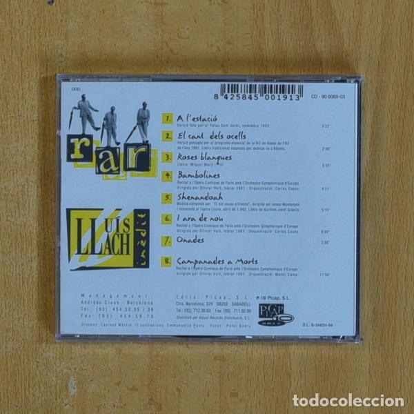 CDs de m&uacute;sica: LLUIS LLACH - RAR - CD - Foto 2