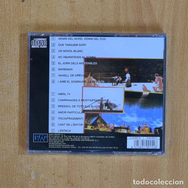 CDs de m&uacute;sica: LLUIS LLACH - CAMP DEL BARSA 6 DE JULIOL - CD - Foto 2