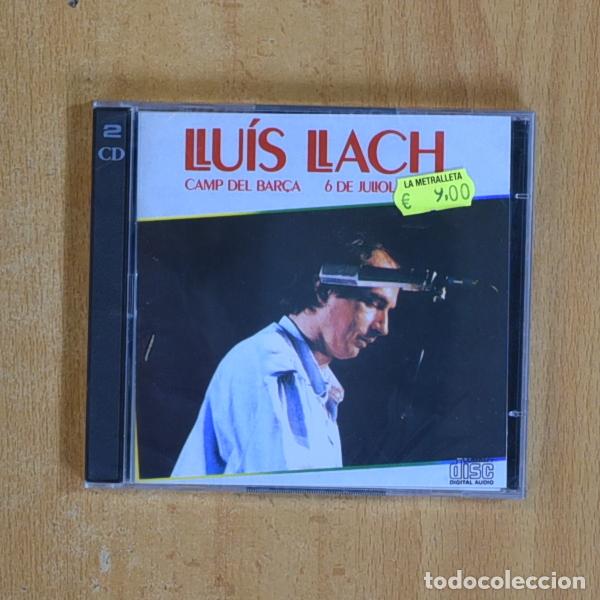 CDs de m&uacute;sica: LLUIS LLACH - CAMP DEL BARSA 6 DE JULIOL - CD - Foto 1