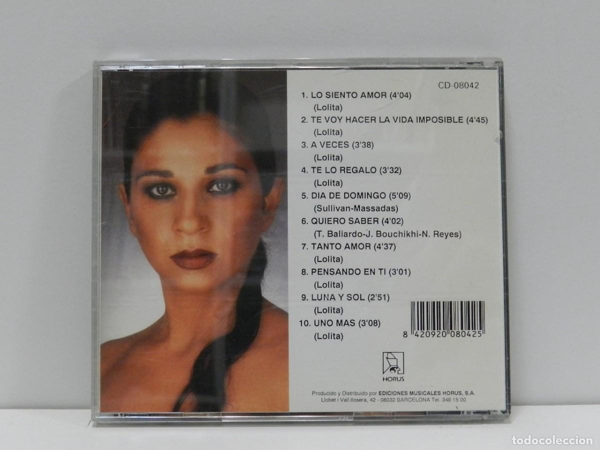 CDs de m&uacute;sica: DISCO CD. Lolita &ndash; Madrugada. COMPACT DISC. - Foto 2