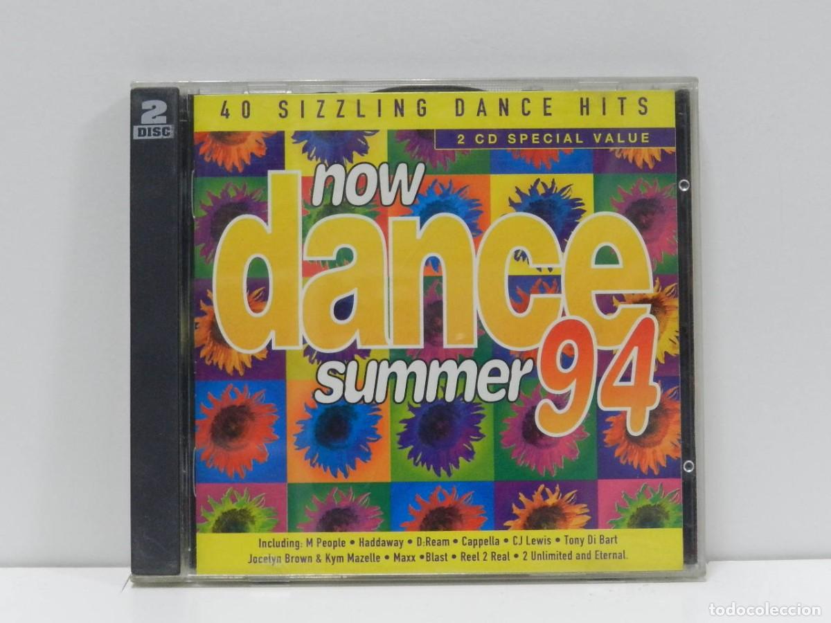 CDs de m&uacute;sica: DISCO 2 X CD. Now Dance Summer 94. COMPACT DISC. - Foto 1