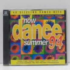 CDs de Música: DISCO 2 X CD. NOW DANCE SUMMER 94. COMPACT DISC.