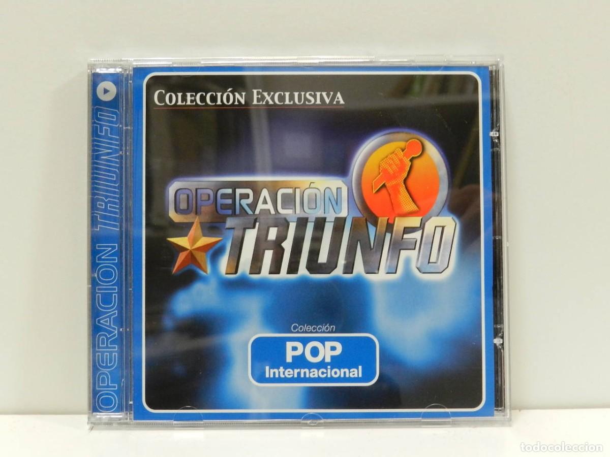CDs de m&uacute;sica: DISCO CD. Operaci&oacute;n Triunfo &ndash; Colecci&oacute;n Pop Internacional. COMPACT DISC. - Foto 1