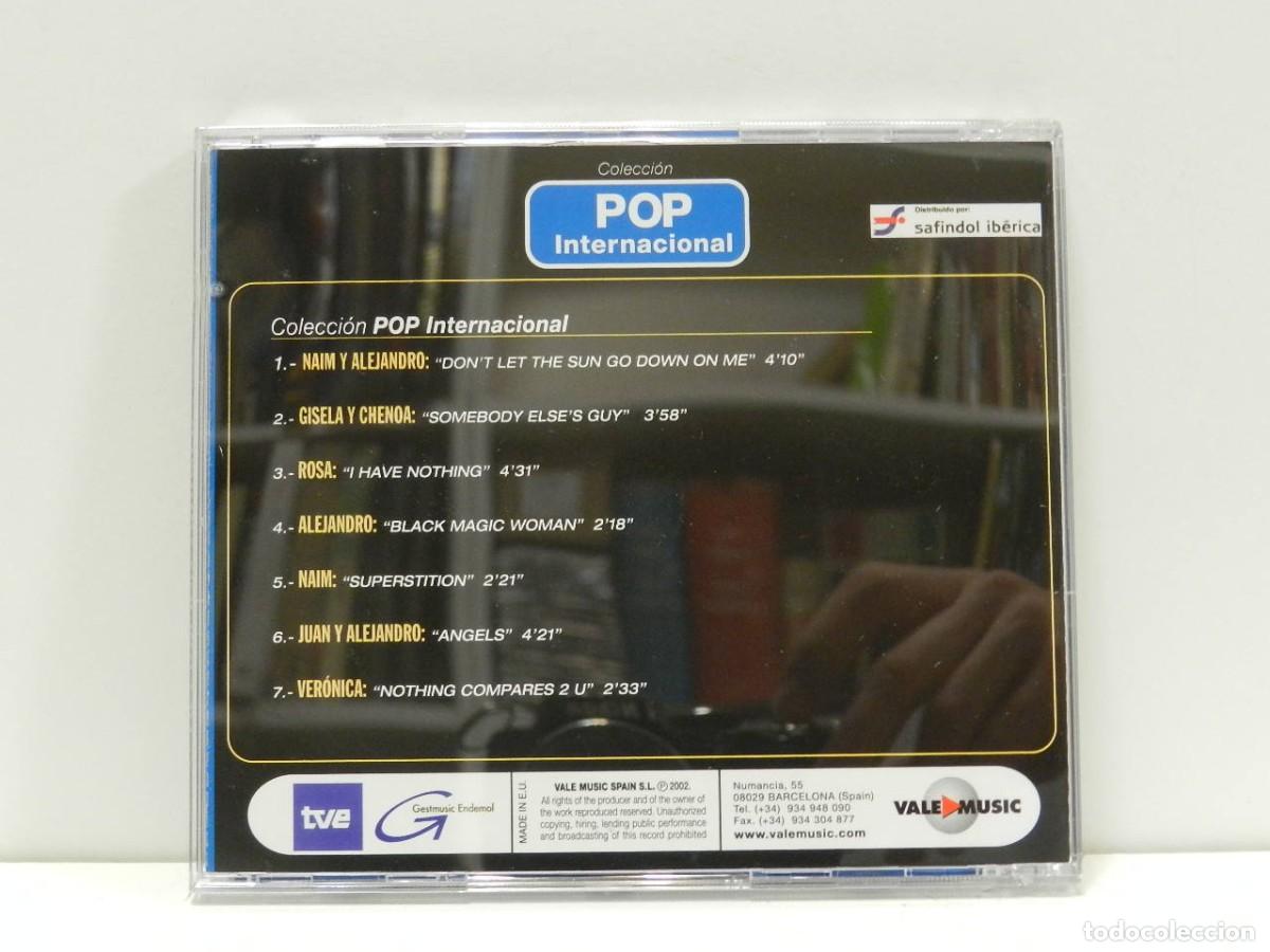 CDs de m&uacute;sica: DISCO CD. Operaci&oacute;n Triunfo &ndash; Colecci&oacute;n Pop Internacional. COMPACT DISC. - Foto 2