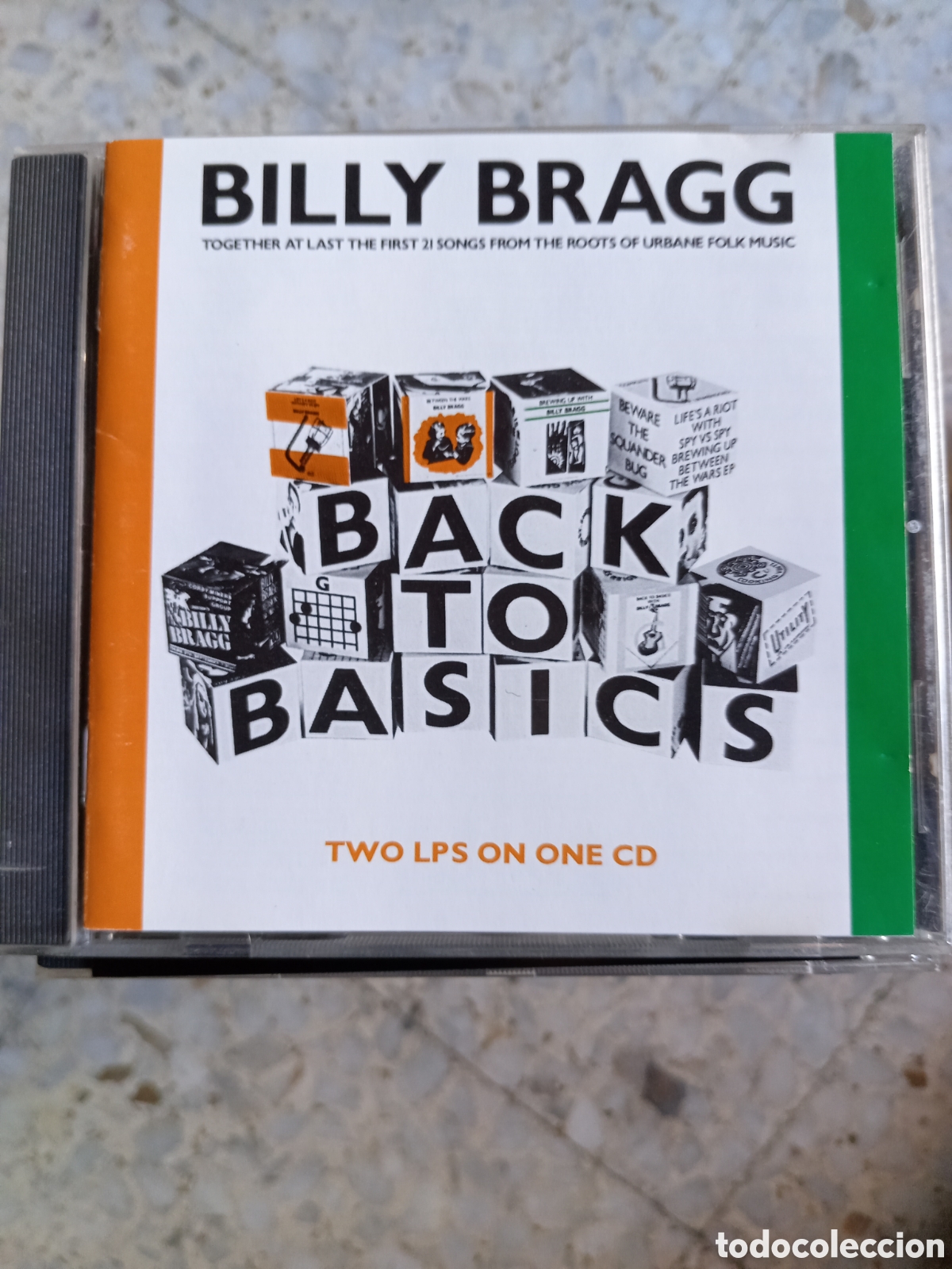 CDs de m&uacute;sica: CD BILLY BRAGG BACK TO BASICS - Foto 1