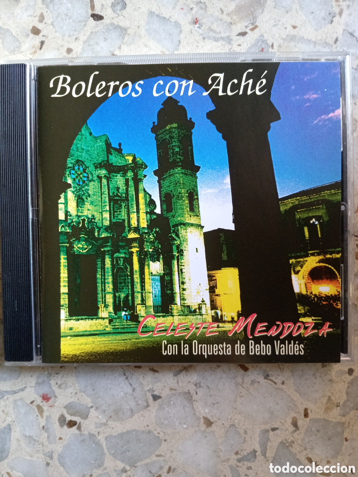 CDs de m&uacute;sica: CD BOLEROS CON ACHE CELESTE MENDOZA BEBO VALDES - Foto 1