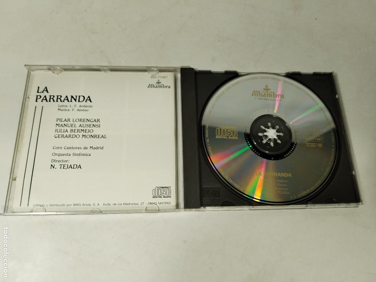 CDs de m&uacute;sica: LA PARRANDA - CD - C115 - Foto 3