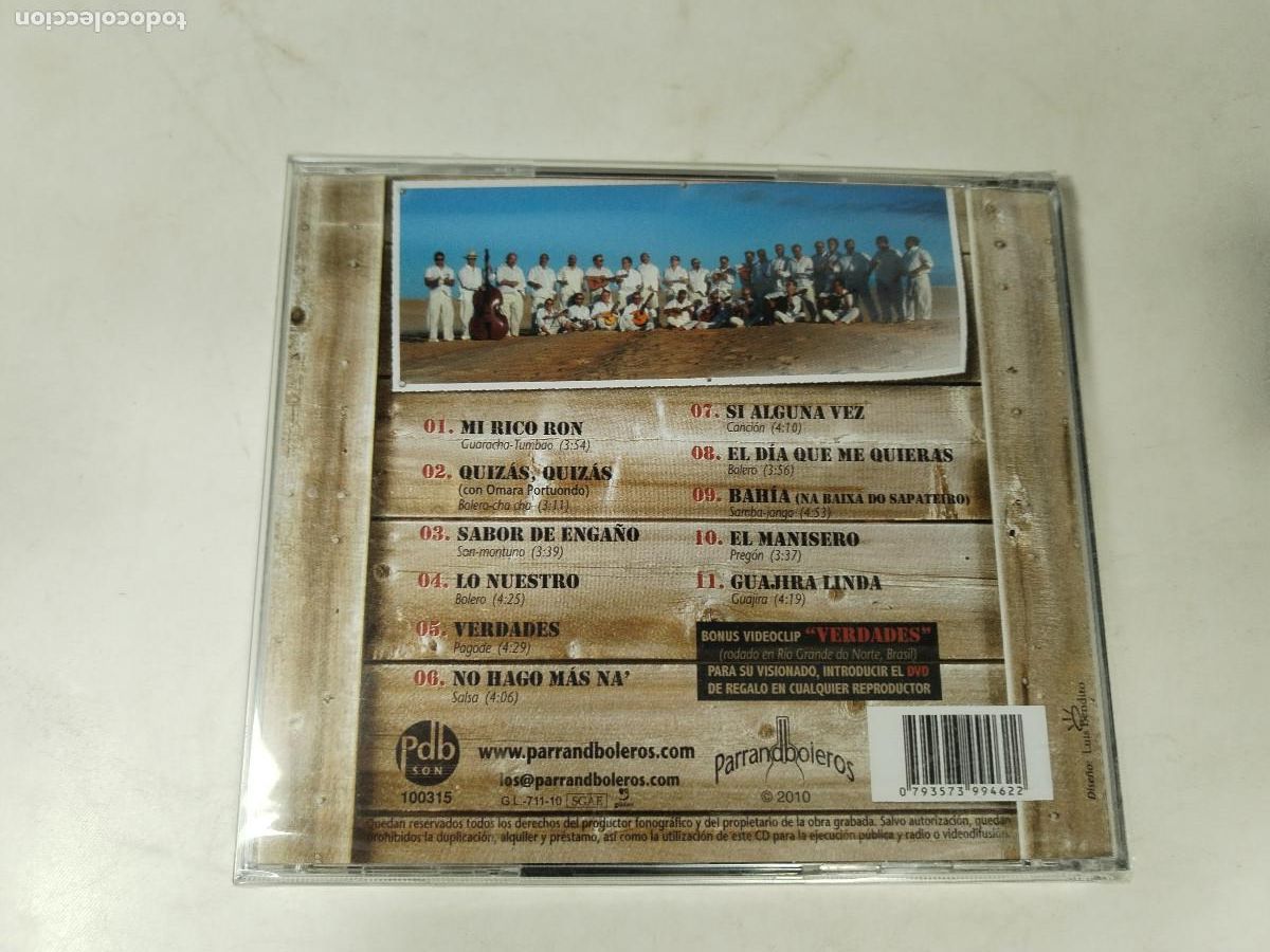 CDs de m&uacute;sica: PARRANDBOLEROS - RICO RON - CD - C115 - Foto 2