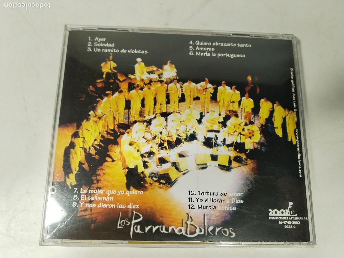 CDs de m&uacute;sica: PARRANDBOLEROS - AMORES - CD - C115 - Foto 2